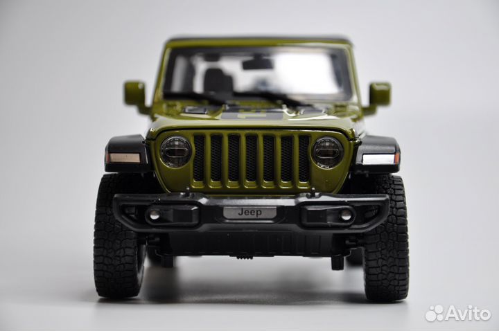 Модель автомобиля Jeep Wrangler Rubicon металл