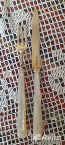 Антикварное серебро, перламутр