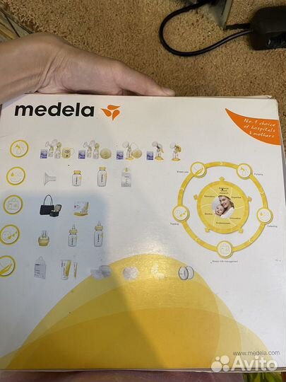 Молокоотсос medela электрический