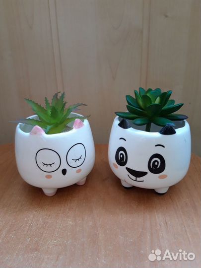 Кашпо керамика новые