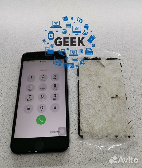 Стекло дисплея ориг iPhone 7\7plus\8\8plus +замена