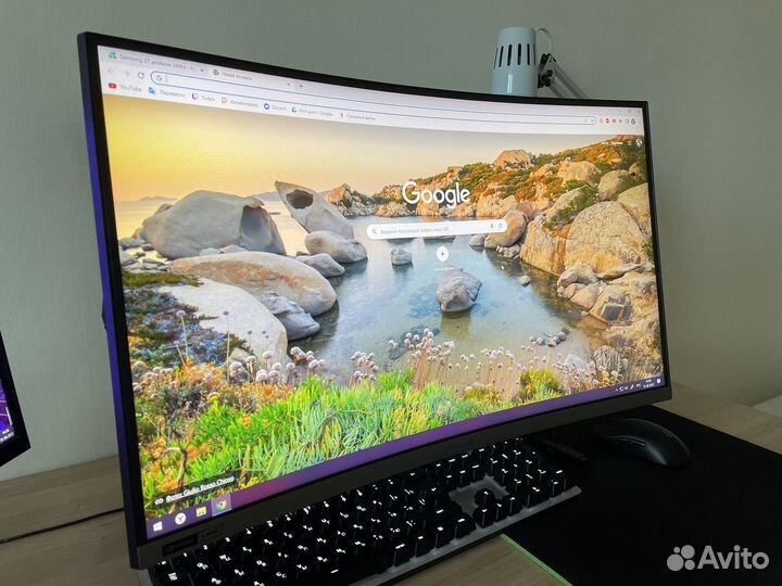 Монитор Samsung C27RG50FQI (27 дюймов, 240 герц)