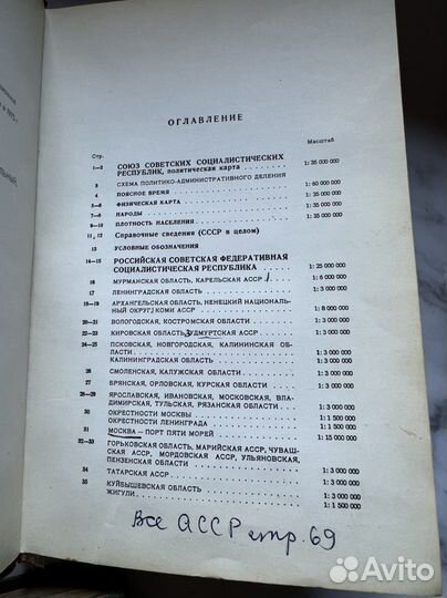 Атлас СССР 1975 г