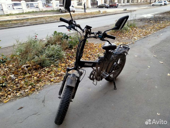 Электровелосипед электрофэтбайк Minako F10