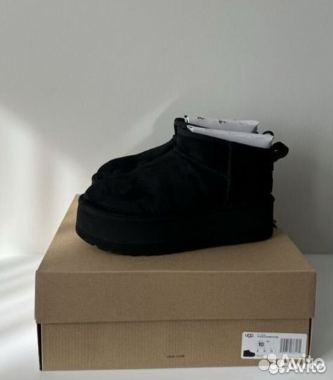 Ugg ботинки на платформе женские оригинал