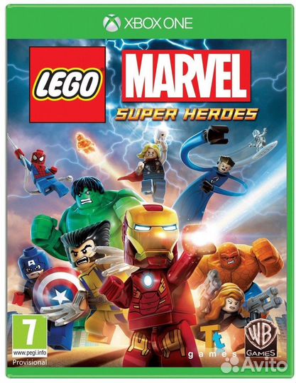 Lego Marvel Super Heroes Xbox One, английская верс