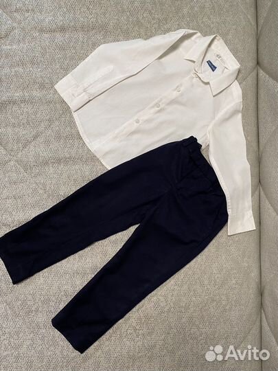 Нарядный комплект на мальчика 3-4 г h&m