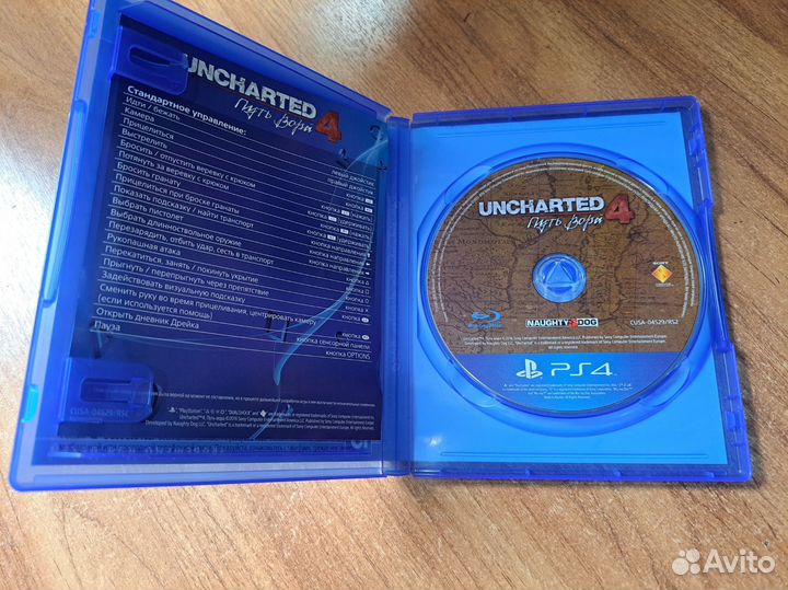 Uncharted 4: Путь вора PS4