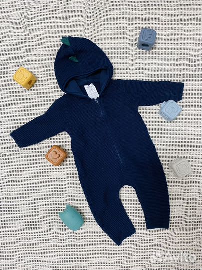 Комбинезон вязаный 68 размер