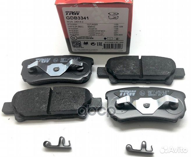 GDB3341 1051 021062 002-SXD6124 колодки дис