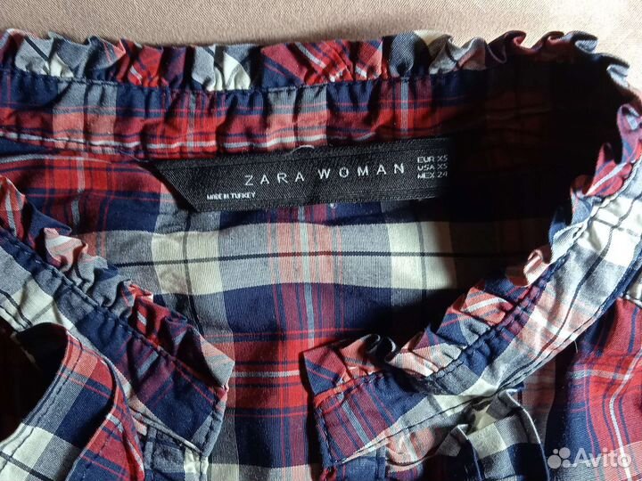 Рубашка zara xs