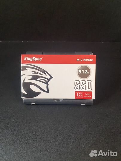 Новый SSD накопитель kingspec NE-512 M2 NVMe 512Gb