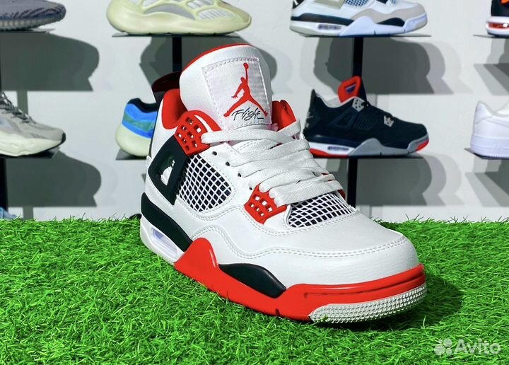 Nike Air Jordan 4 Retro Flame Red Premium VR12