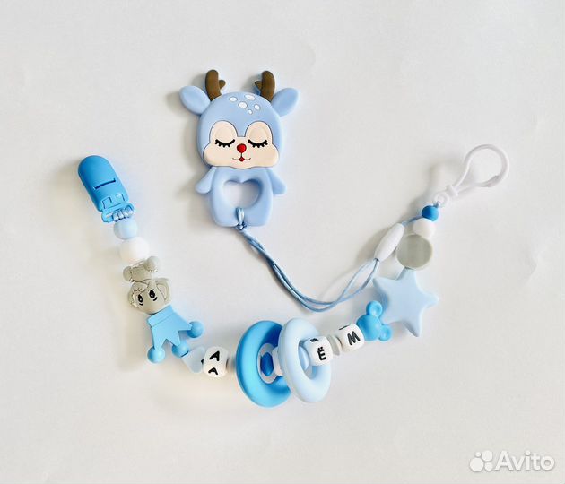 Грызунок, прорезыватель, держатель для пустышки си