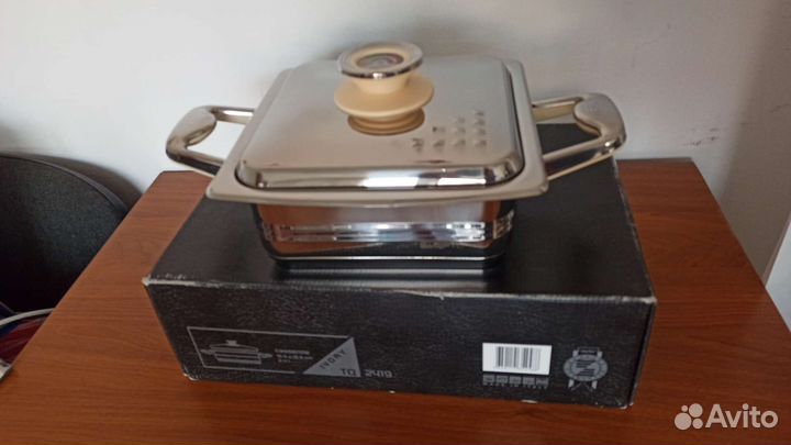 Сковорода и сотейник-гриллер квадро от цептер