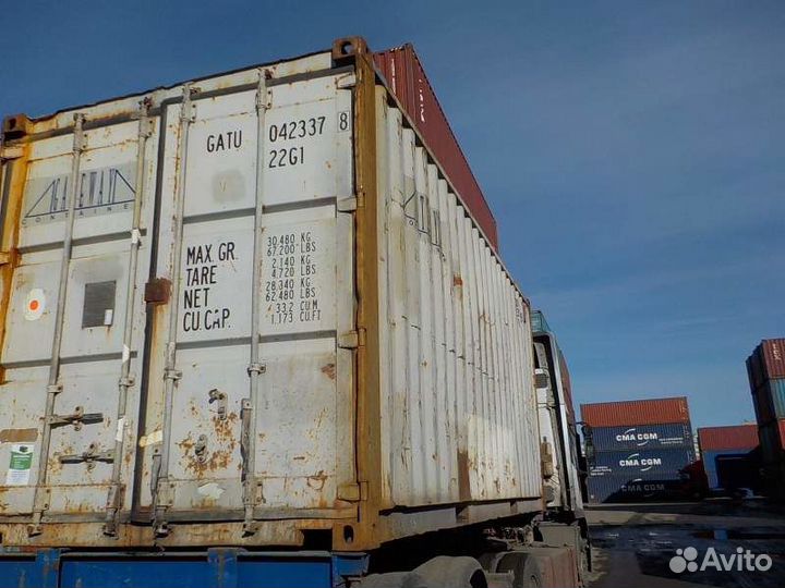 Контейнер 20 футов б/у gatu0423378