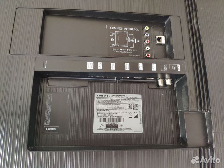 Телевизор Samsung ue55ru7400 битая матрица