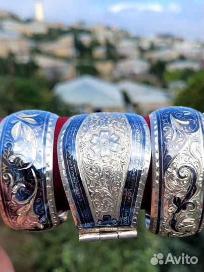 Серебряные браслеты