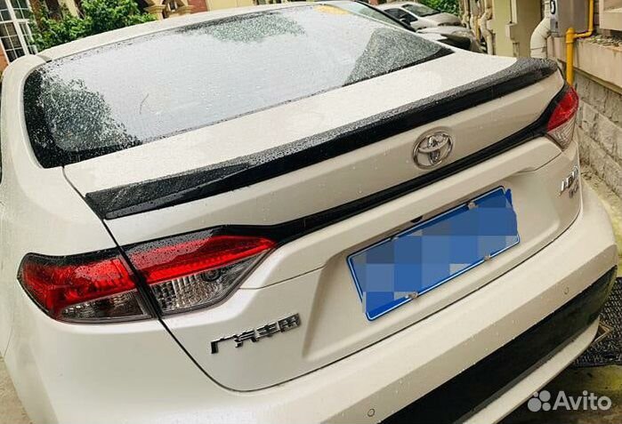 Спойлер широкий Toyota Corolla 2018+