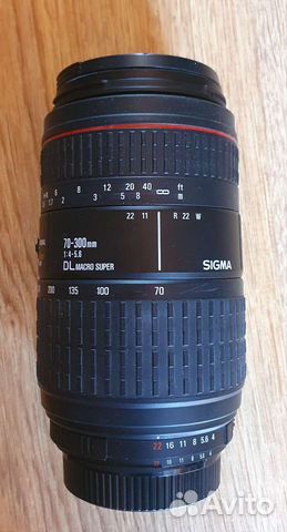 Sigma 70-300mm D 1:4-5.6 APO DGNikon F объявление продам