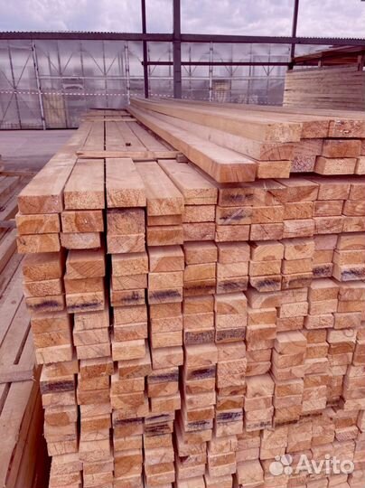 Доска обрезная 40х200х6000мм от производителя