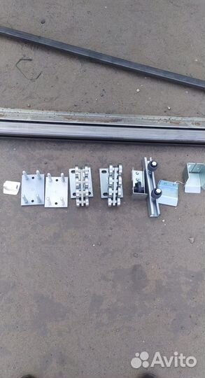 Откатные ворота своими руками 4,15x1,9