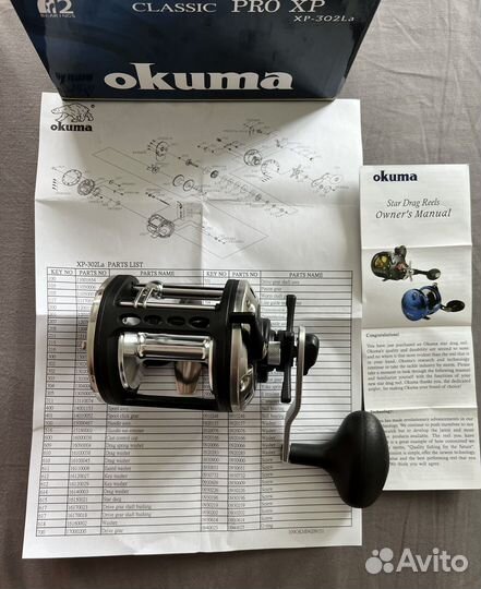 Катушка Okuma Classic Pro XP-302La