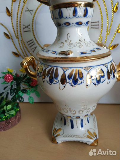 Самовар Гжель