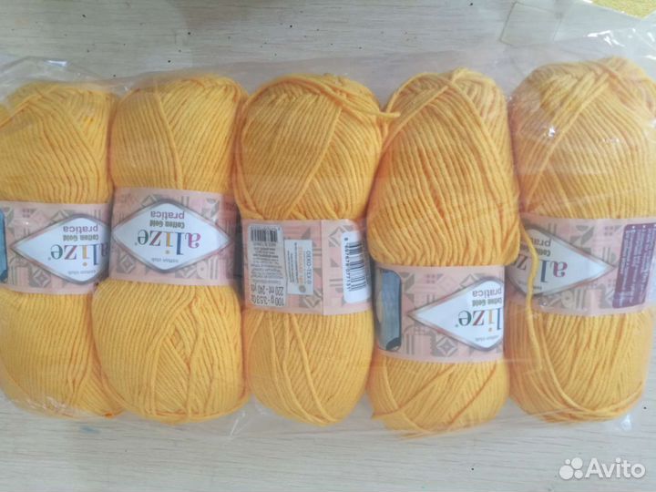 Пряжа alize cotton gold pratica