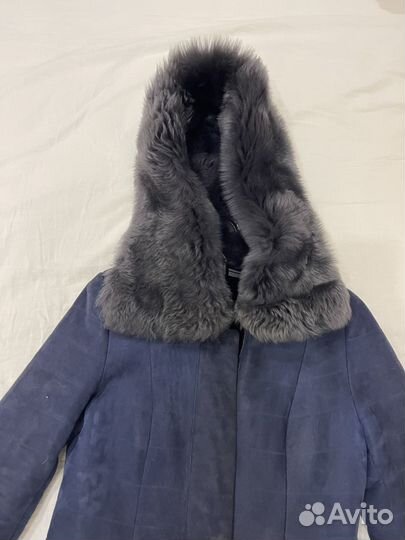 Дубленка натуральная женская 44