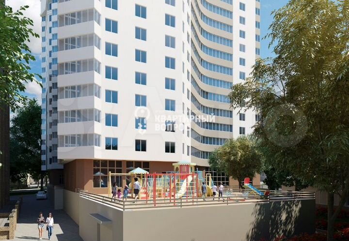 2-к. квартира, 67 м², 11/16 эт.