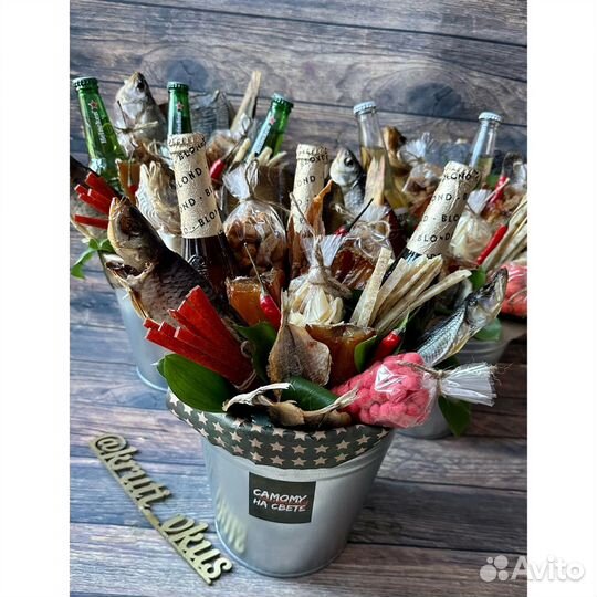 Мужской букет. Подарок на 23 и 14 февраля