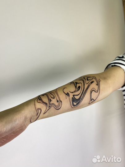 Модель на татуировку