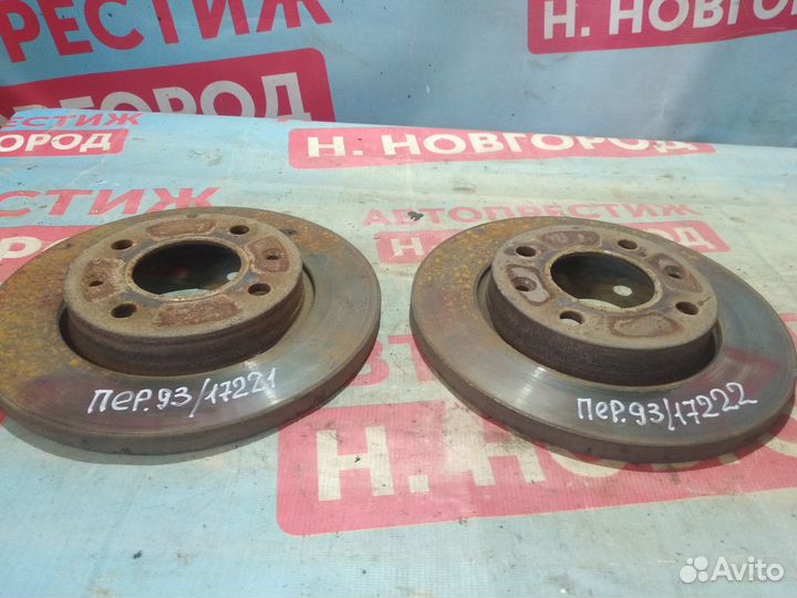 Диск тормозной передний Пежо 206