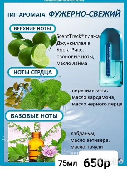 Мужской парфюм от Эйвон