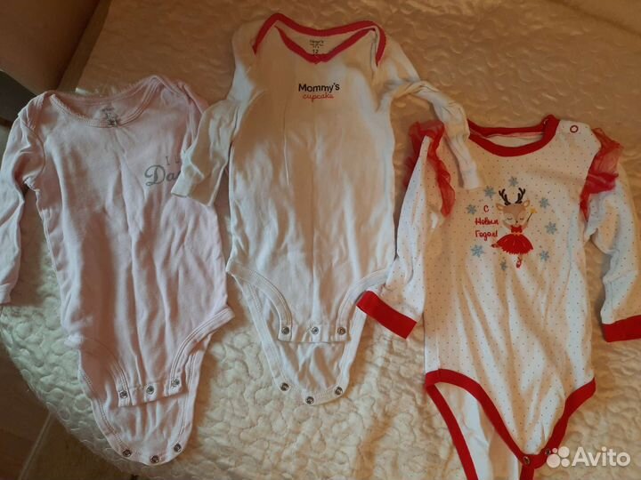 Пакет вещей на девочку на рост от 80