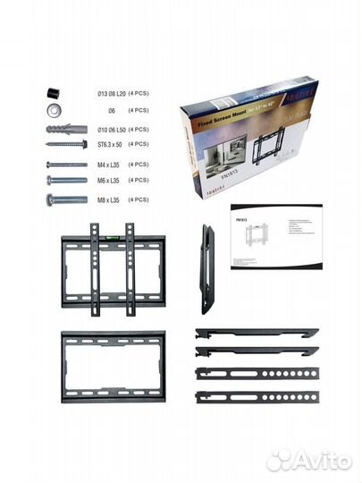 Кронштейн для телевизора 13-42 Uniteki FN1613