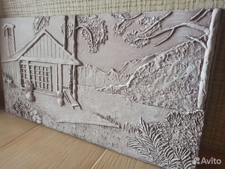 Картина из гибса