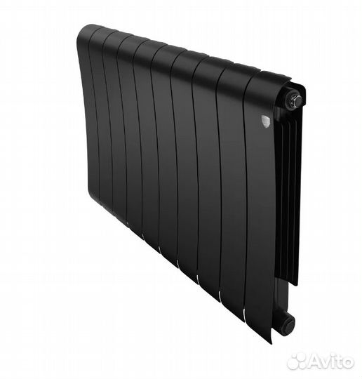 Радиатор биметал InfinityVR80-10сек,черный