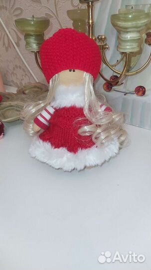 Интерьерная кукла ручной работы