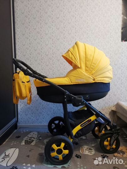 Коляска camarelo 2 в 1