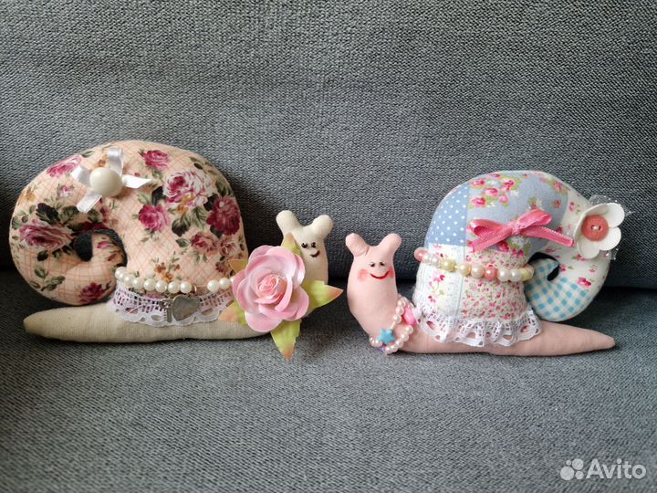 Улитки в стиле тильда