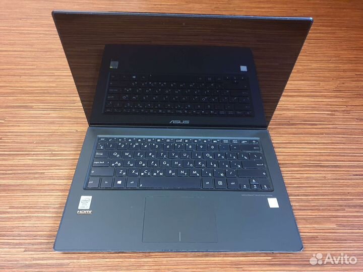 Мощный Asus Zenbook 14 2K/i7/SSD240/8gb