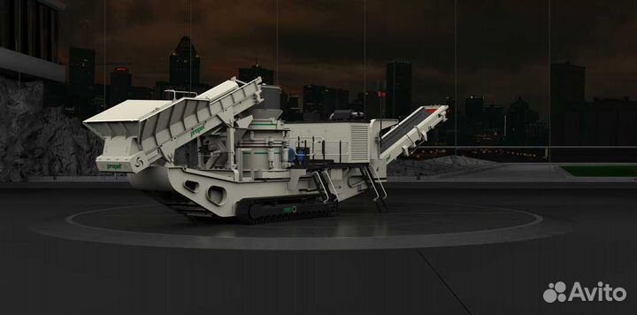 Мобильная конусная дробилка