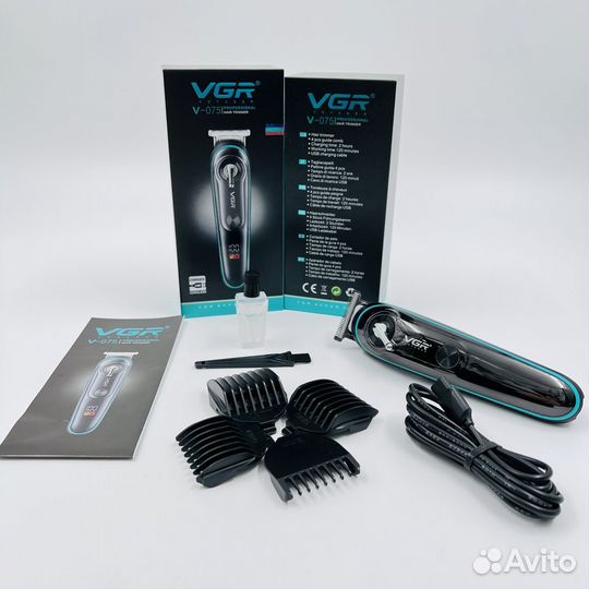Триммер для волос и бороды VGR V-075 / вгр В-075