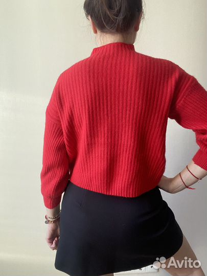 Джемпер красный, 44-46 размера