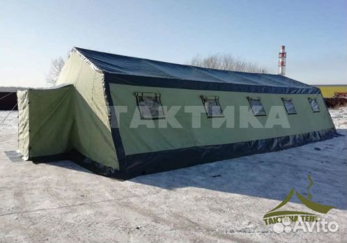 Полевая палатка армейская на 50 мест