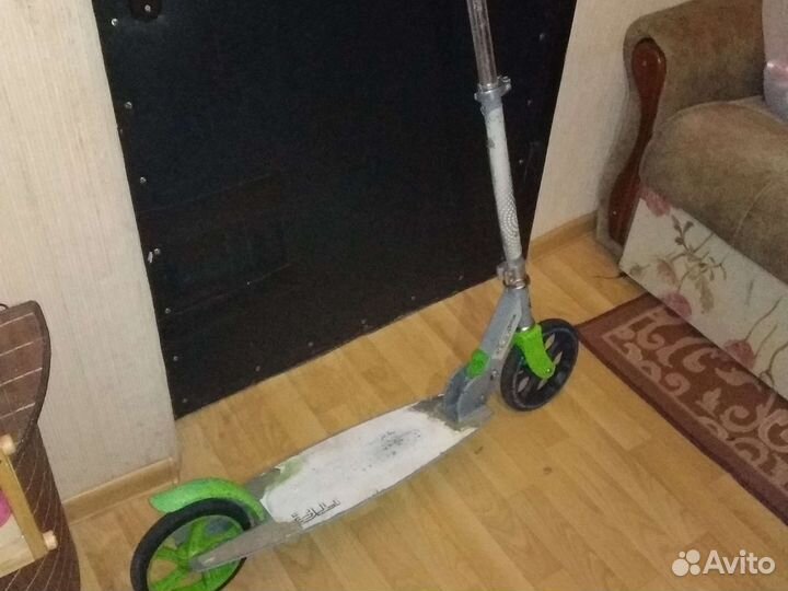 Самокат более 100кг. и с амортизатором до 80кг