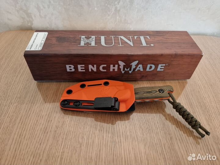 Нож Benchmade hidden canyon hunter