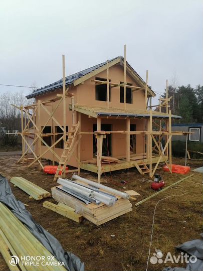 Строительство каркасных домов под ключ